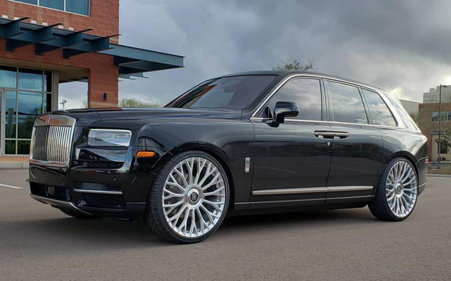 Rolls-Royce Cullinan Black Diamond on Forgiato Wheels (RDB-ECL) '2019